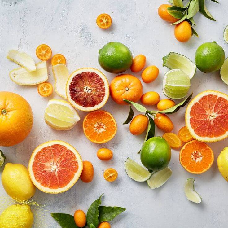 Image of fresh citrus Ingredients